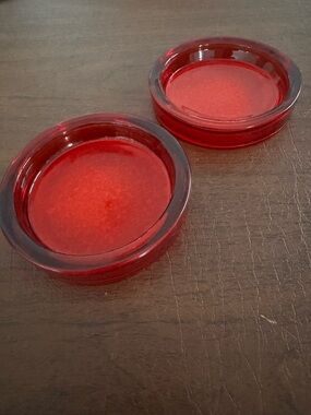 NEW Candle Dish or Sauce Dish 3.5” round Set of 6
